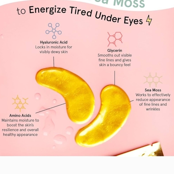 grace & stella Gold Eye Patch New - Picture 1 of 2